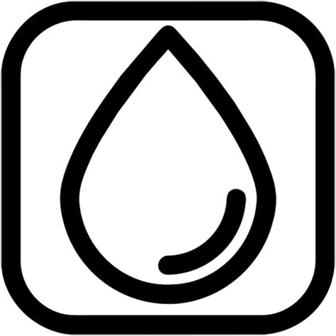 Premium Vector Water Droplet Icon Icon