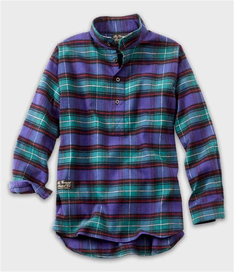 Henley Flannel Shirt - Handcrafted USA - The Vermont Flannel Co. – The ...