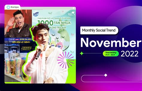 Mạng xã hội tháng 11 có trend gì Hot KOMPA