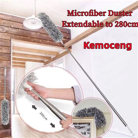 Jual BAS Kemoceng 280 CM Rumah Bulu Microfiber Alat Pembersih Yang