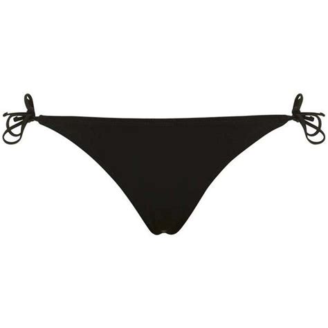 Topshop Tie Side Bikini Bottoms 13 Liked On Polyvore Featuring