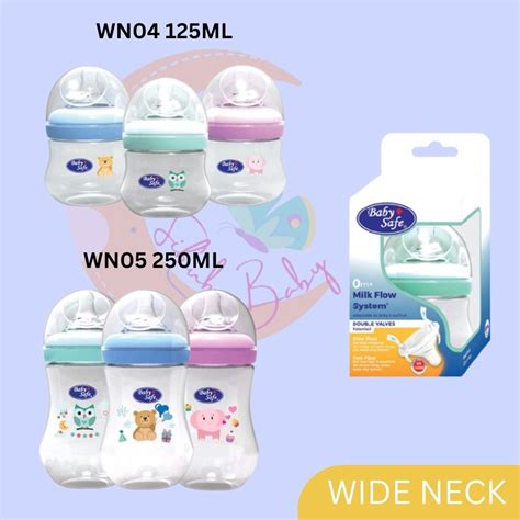 Jual Botol Susu Baby Safe Wide Neck Shopee Indonesia