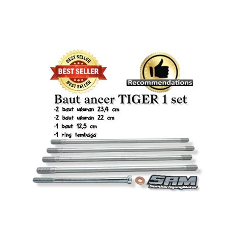 Jual Baut Ancer Tusuk Sate Honda Tiger Baut Tusuk Sate Tiger Tirev