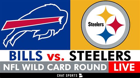 NFL Playoffs Live Streaming For Bills Vs Steelers Scoreboard Play By