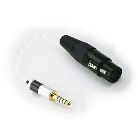 Ablet 44mm Male To 4 Pin Xlr Balanced Female Silver Uk