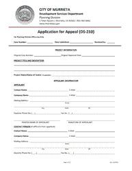 City Of Chula Vista California Appeal Application Form Fill Out