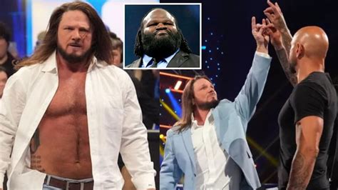 Mark Henry Sends A Message To Aj Styles After Faking His Retirement On