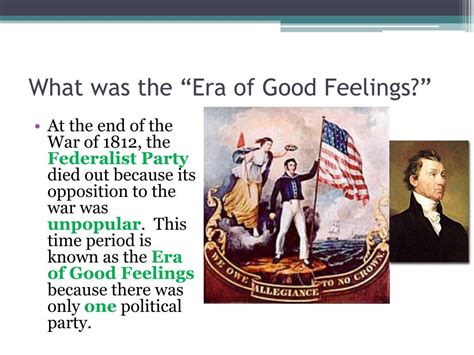 PPT - The Era of Good Feelings PowerPoint Presentation, free download ...