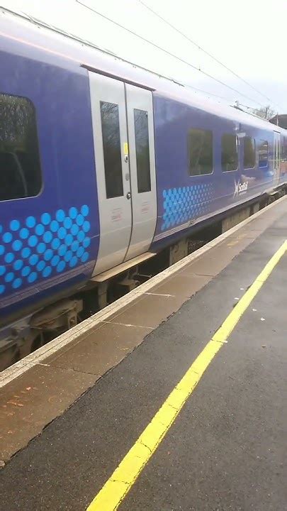 Scotrail Class 385 From Glasgow Central To Edinburgh Waverley Via Shotts Youtube