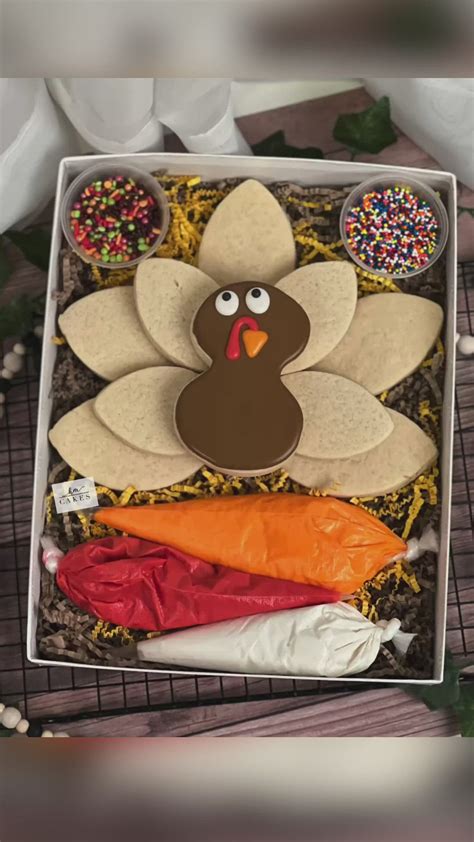 Diy Thanksgiving Cookie Set 🦃 How Cute Is This Diy Set Perfect Activity For Thanks Cookie