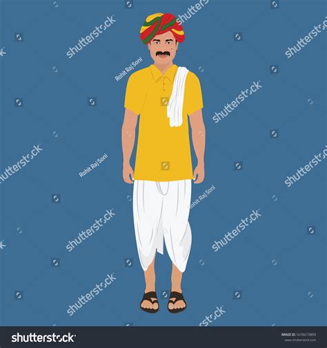 Indian Dhoti Kurta Over 254 Royalty Free Licensable Stock Vectors