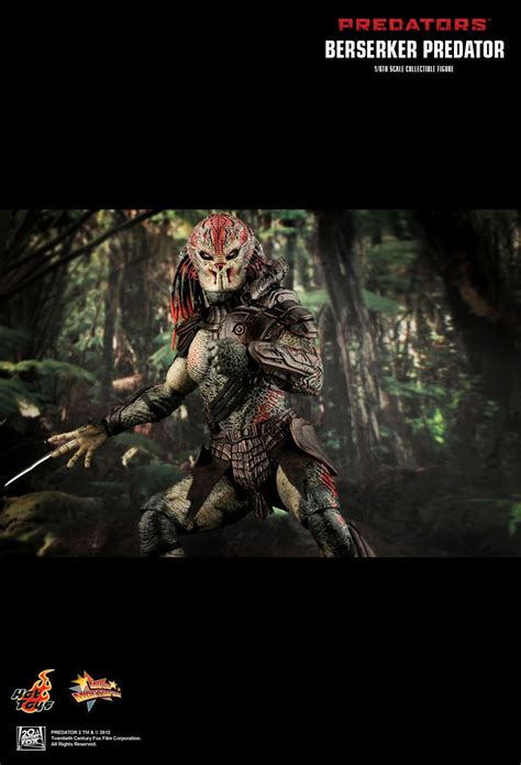 Berserker Predator Th Scale Collectible Figure By Hot Toys Rare Egyfigures