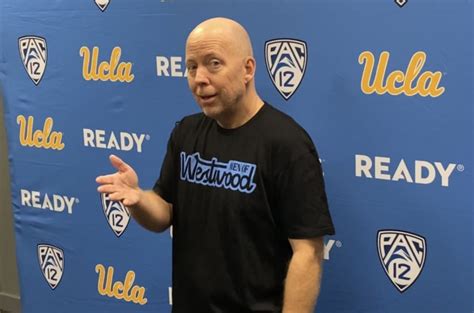 WATCH UCLA Coach Mick Cronin Previews Colorado Utah Matchups