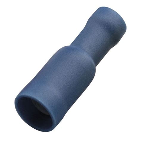 Haupa Rundsteckhülsen blau PVC isoliert 15 25 4 mm VE 500 Stück 260443