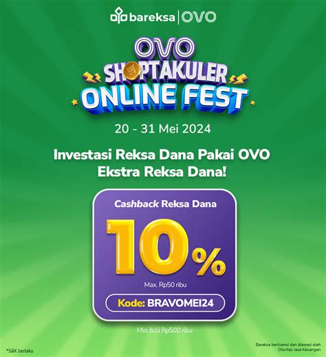 Selamat Ini Pemenang Promo Bareksa Ovo Mei Berhadiah Reksadana