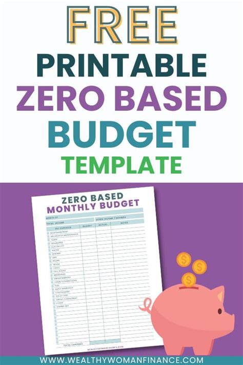 Free Zero Based Budget Template That Will Have You Saving Double