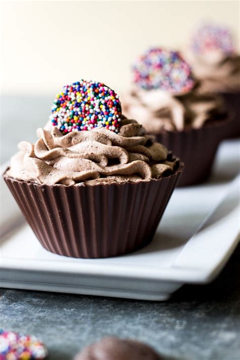 Chocolate Mousse In Chocolate Cups The Beach House Kitchen