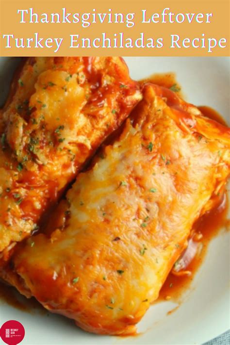 Thanksgiving Leftover Turkey Enchiladas Recipe Turkey Enchiladas