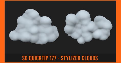 Artstation Substance Designer Beginner Quicktip 177 Stylized Clouds