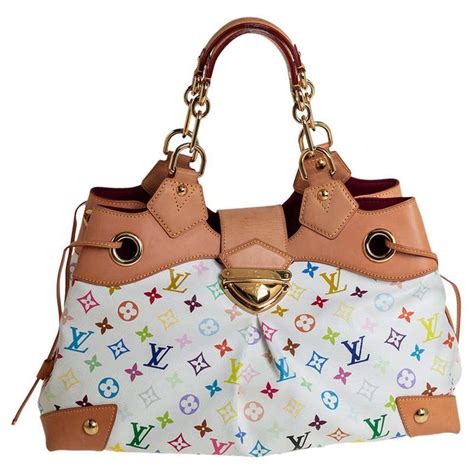 Louis Vuitton White X Multi Monogram Multicolore Audra For Sale At 1stdibs