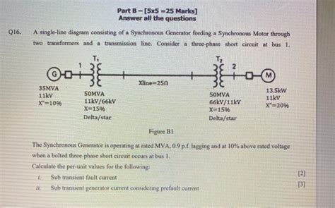 Solved Q Part B X Marks Answer All The Questions A Chegg