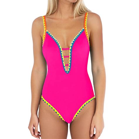 Women Mesh Piece Swimwear Push Up Padded Bikini Swimsuit Training Athletic Swimwear Sport