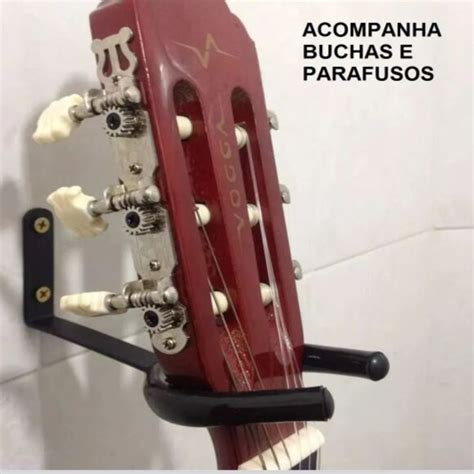 Suporte De Parede Para Baixo Violão Guitarra Elo7