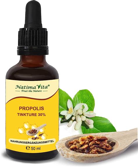 Propolis Tinktur 30 50 Ml Pure Hochdosierte Propolis Tropfen 100