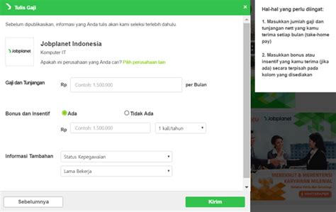 Panduan Menulis Informasi Gaji Di Jobplanet Jobplanet Blog