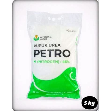 Jual Pupuk Urea Petro 5 Kg Kemasan Original Asli Pabrik Shopee