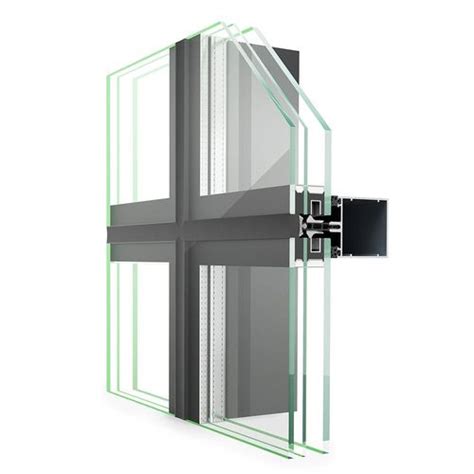 Panel Curtain Wall TRIGON FS 060 SG Hueck System GmbH Co KG