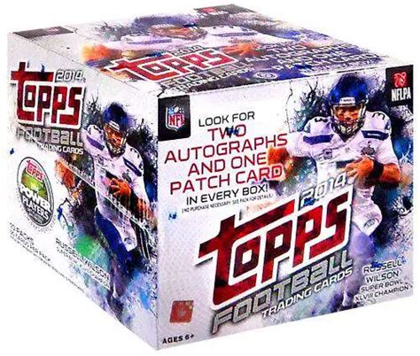 Nfl Topps Topps Football Cards Trading Card Jumbo Box Toywiz