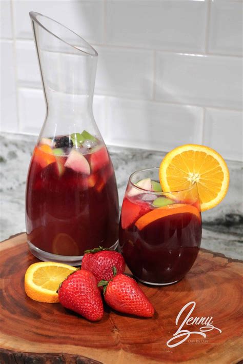 La Mejor Receta De Sangria Punch