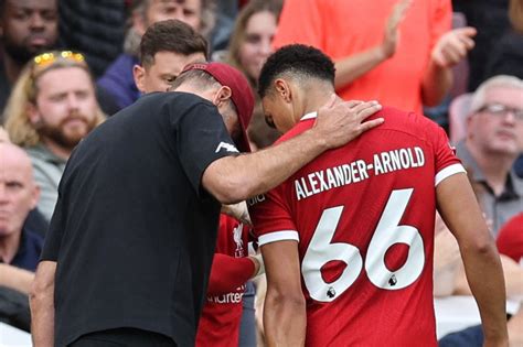 Liverpool Injury Update Trent Alexander Arnold Luis