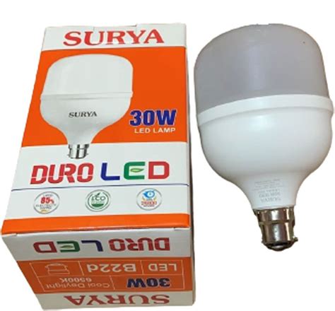 Plastic W Surya Duro Led Bulb Warm White At Rs Piece In