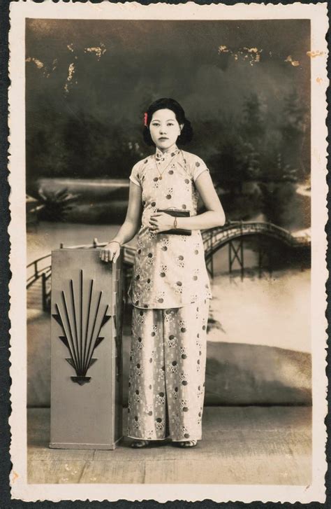 A Young Woman In A Cheongsam