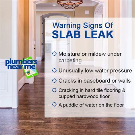 Slab Leak Warning Signs Call Us Now For Expert Detection And Fixing