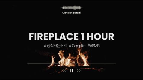 Hour Asmr Fireplace Youtube