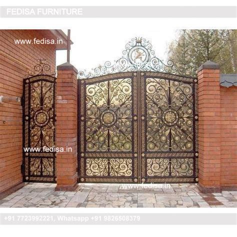 Lohe Ke Gate Ke Design Modern Main Gate Design Boundary Gate Pipe