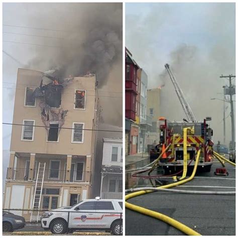 injured   homes  massive fire  downtown atlantic