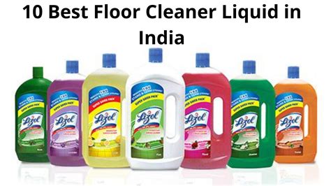 10 Best Floor Cleaner Liquid in India [Updated 2020]