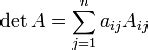 Laplace expansion, determinant of 4x4 matrix- Online calculators ...