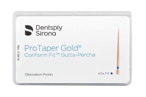 Protaper Gold Conform Fit Gutta Percha P B Pggp F