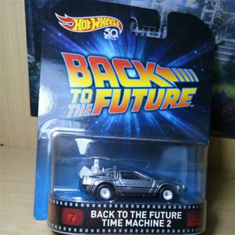 Jual Back To The Future Time Machine Bttf Tm Hot Wheels Hotwheels Premium Shopee Indonesia