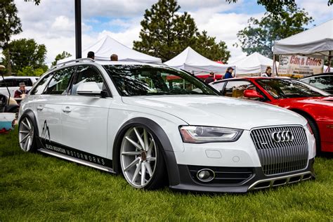 Bagged B8 5 Audi Allroad At Colorado Concourse OC R Stance