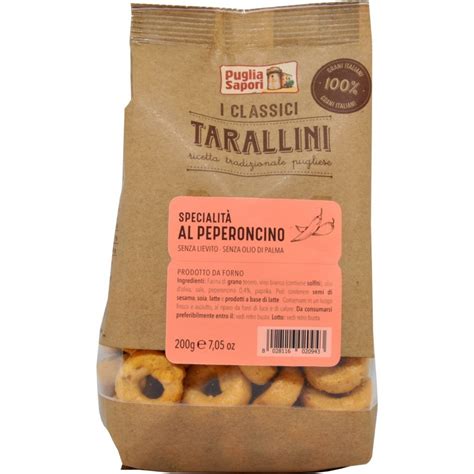 Puglia Sapori Tarallini Peperoncino G200