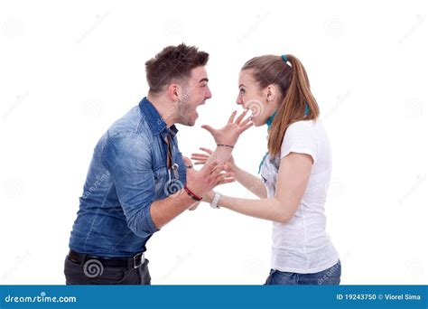 Young Couple Having A Fight Stock Photo - Image: 19243750