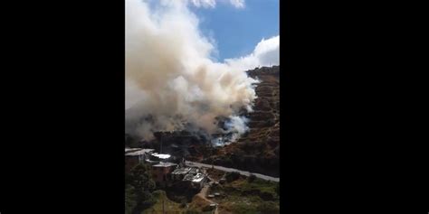 Incendio Forestal En Ciudad Bolívar Barrio Chiquito