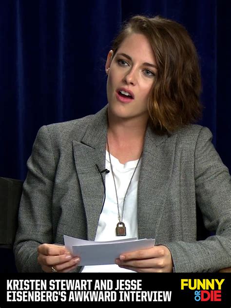 Prime Video: Kristen Stewart and Jesse Eisenberg's Awkward Interview