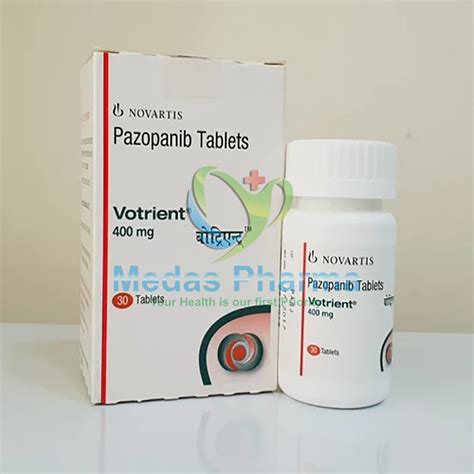 Votrient Pazopanib 400 Mg Tablets Novartis At Rs 11000 Bottle In Surat